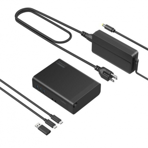 Docking Station Belkin Connect Universal 16-in-1 Triple Display Dock 140W - USB-C, 3 Monitores 4K, DisplayLink, Ethernet 2,5GbE - INC029KQBK