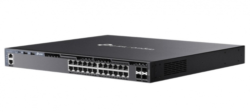 Switch TP-Link Omada SG6428X – 24 Portas Gigabit L3 Gerível com 4 Slots 10G SFP+