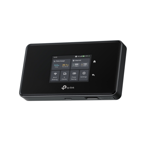 Router Portátil TP-Link M8550 5G Wi-Fi 6E AXE3600 3,4Gbps Ecrã Tátil 4680mAh