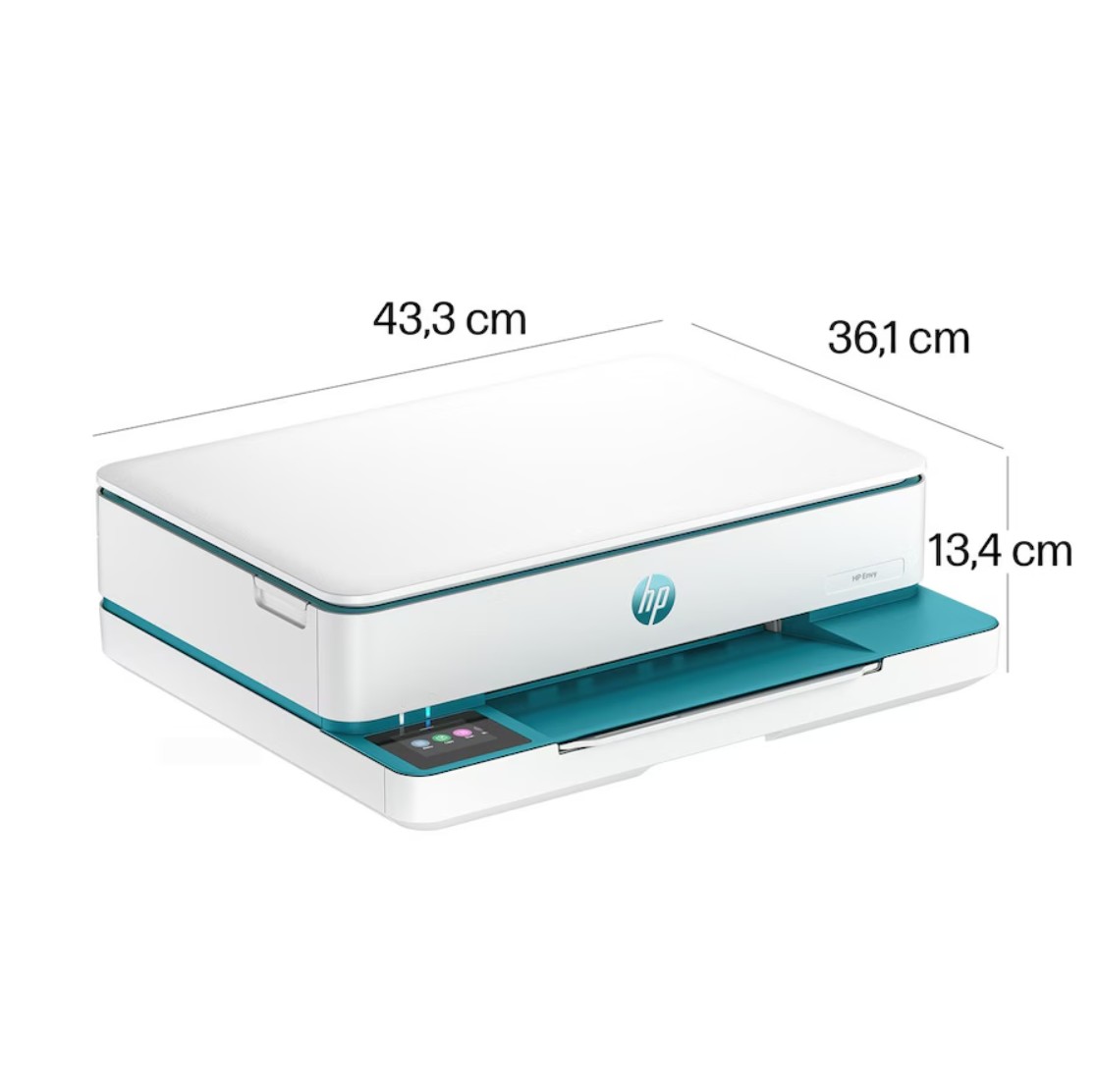 Impressora Multifunções HP ENVY 6122 All-in-One, Jato de Tinta a Cores, Wi-Fi, Impressão Frente e Verso Automática, Digitalização e Cópia, A4, Branca - C2WS1B#629