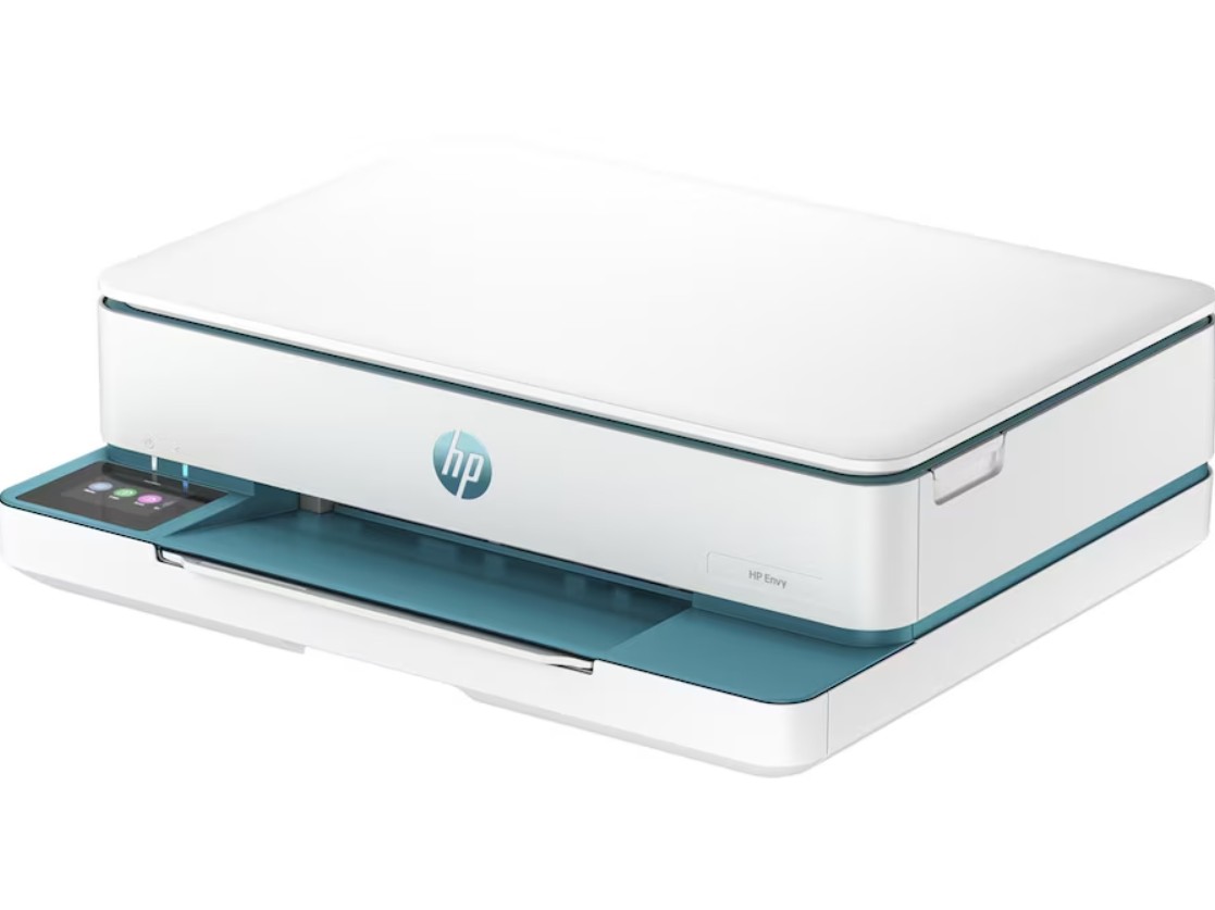 Impressora Multifunções HP ENVY 6122 All-in-One, Jato de Tinta a Cores, Wi-Fi, Impressão Frente e Verso Automática, Digitalização e Cópia, A4, Branca - C2WS1B#629