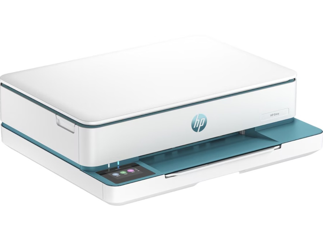 Impressora Multifunções HP ENVY 6122 All-in-One, Jato de Tinta a Cores, Wi-Fi, Impressão Frente e Verso Automática, Digitalização e Cópia, A4, Branca - C2WS1B#629