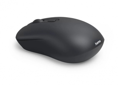 Rato Sem Fios HAMA WM-200 Ótico 4 Botões Clique Silencioso 1600 DPI Wireless 2.4 GHz Preto - 00173075