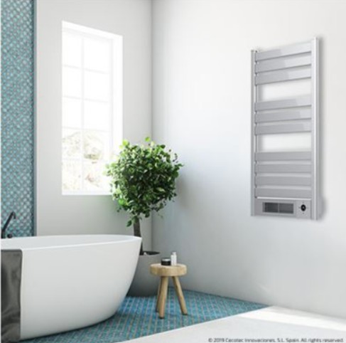 Toalheiro Elétrico Cecotec 05354 – Prateado