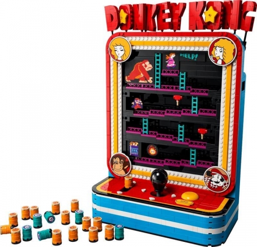 LEGO Super Mario Máquina de Arcada do Donkey Kong™ 72051 | 1367 Peças | Modelo Colecionável Retro