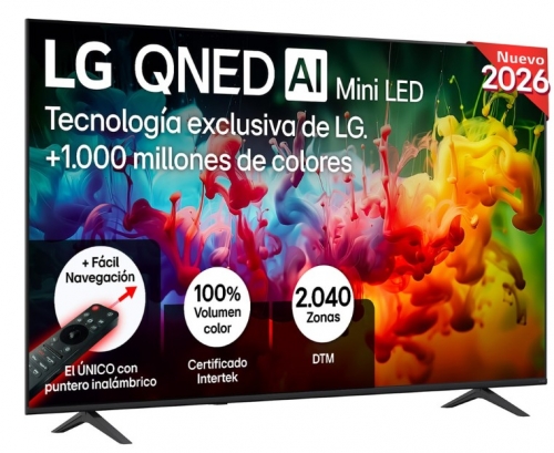 TV LG 75QNED72B6A – 75" QNED 4K Smart TV | webOS 25 | HDR10 | AI α7 Gen8