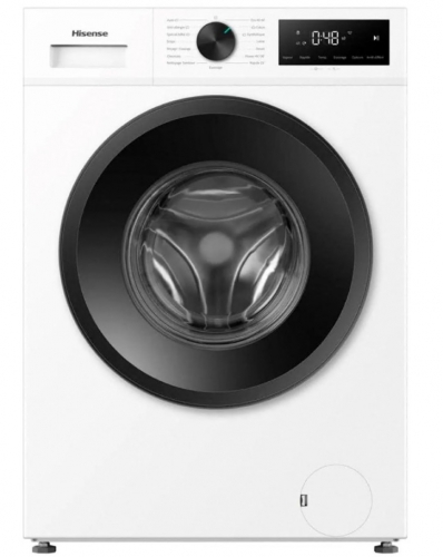 Máquina de Lavar Roupa Hisense WF1I8042BWP – 8 kg | 1400 rpm | Classe A | Motor Inverter