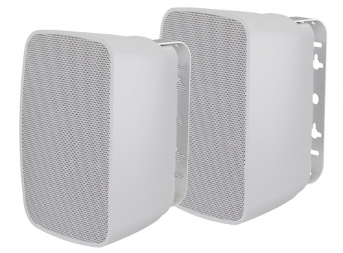 Colunas de som Vision SP-1801 para sistema PA 50 Watt branco