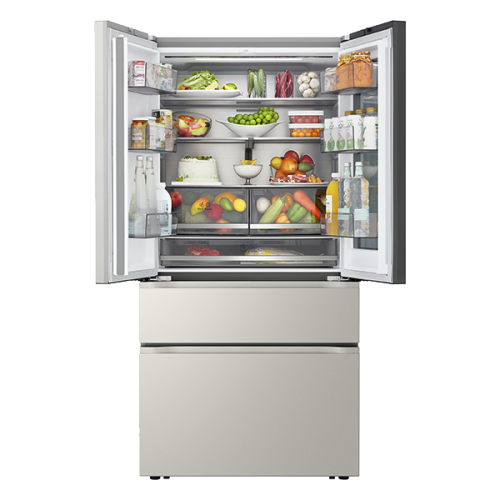 Frigorífico Americano LG Side by Side 4 Portas GMVW-50-DDMB, 644 L, InstaView, Total No Frost, Zona Convertível, Wi-Fi, Dispensador de Água e Gelo, Inverter, Cinzento