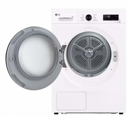 Máquina de Secar Roupa LG RHX1009NWK, 9 kg, Bomba de Calor, Wi-Fi, Sensor Dry, Condensador Autolimpante, Classe C