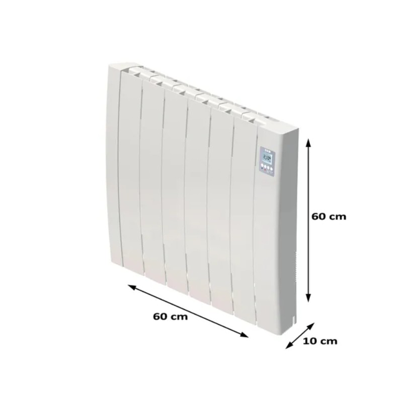 Aquecedor HJM TAYN-F 1000 W Wi-Fi Direct Emissor Térmico de Fluido Branco