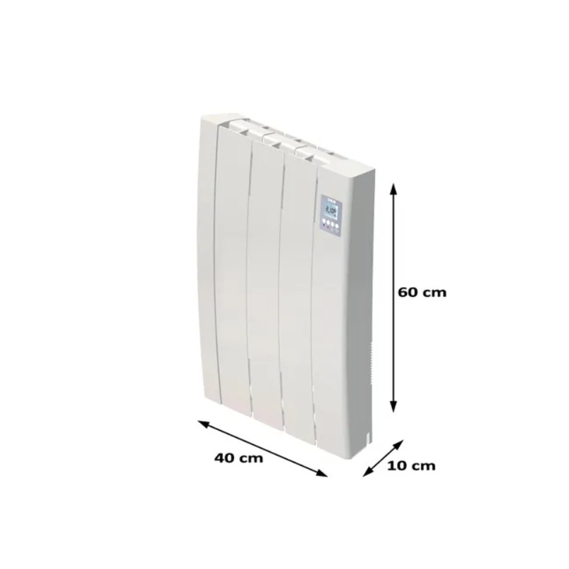 Aquecedor HJM TAYN-F 500 W Wi-Fi Direct - Emissor Térmico de Fluido Branco