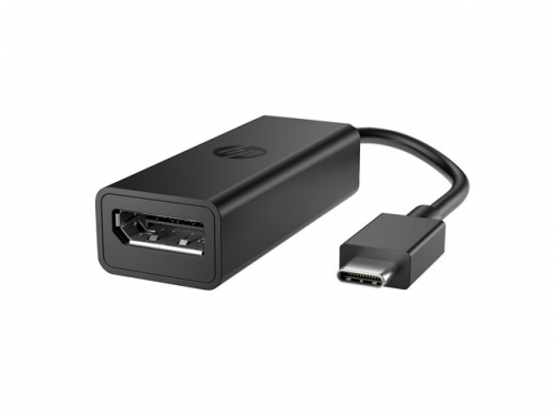 HP G2 Adaptador de vídeo USB-C para DisplayPort preto , 8Y8Y1AA
