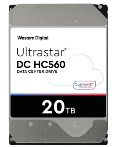 Disco rígido WD Ultrastar DC HC560 0F38652 - 20 TB 3.5" SAS 12Gb/s 7200 rpm buffer: 512 MB