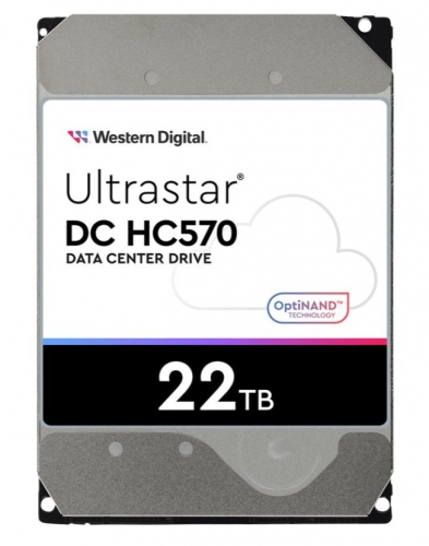 Disco rígido WD Ultrastar DC HC570 0F48052 - 22 TB 3.5" SAS 12Gb/s 7200 rpm buffer: 512 MB