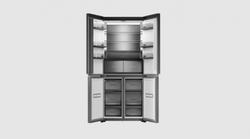 Frigorífico Combinado Americano TEKA RMF 87870 SLN SG, 514 L, Stone Grey