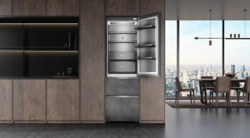 Frigorífico Combinado Teka RBF 87670 SLN SG 383 L, Total No Frost, Stone Grey