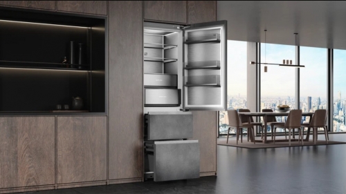 Frigorífico Combinado Teka RBF 87670 SLN SG 383 L, Total No Frost, Stone Grey