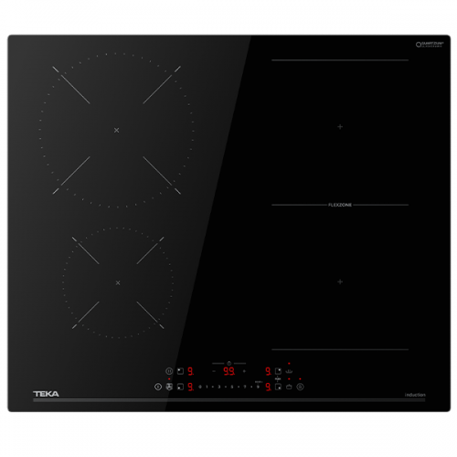Placa de Indução TEKA IBF 64215 SSM BK, Flex, 60 cm, 4 Zonas