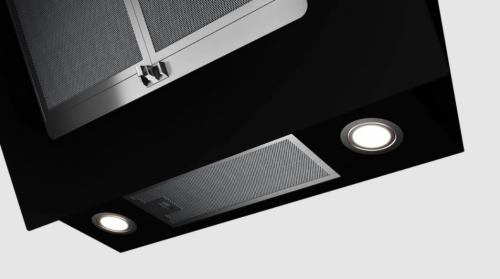Exaustor TEKA DVM 77370 TOS BK - Decorativo de Parede 70 cm, Preto, A++