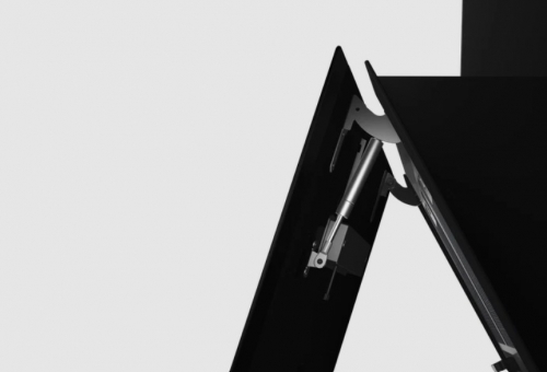 Exaustor TEKA DVM 77370 TOS BK - Decorativo de Parede 70 cm, Preto, A++