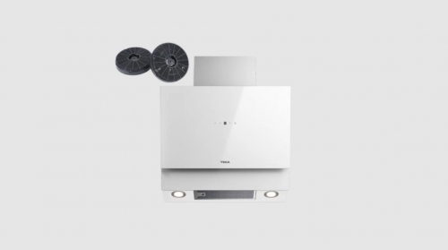 Exaustor de Chaminé TEKA DVM 67370 TOS WH, 60 cm, Branco, EcoPower
