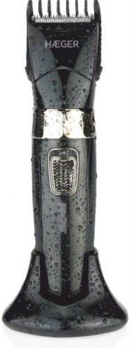 Aparador de Cabelo HAEGER Precision II – Recarregável, Seco e Molhado, 4–30 mm