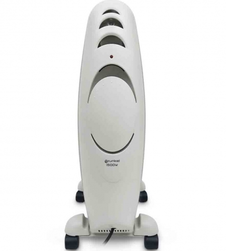 Radiador GRUNKEL RAC-7EFIHEAT - elétrico a óleo com 7 elementos de aquecimento, 1500 W, 3 níveis de potência