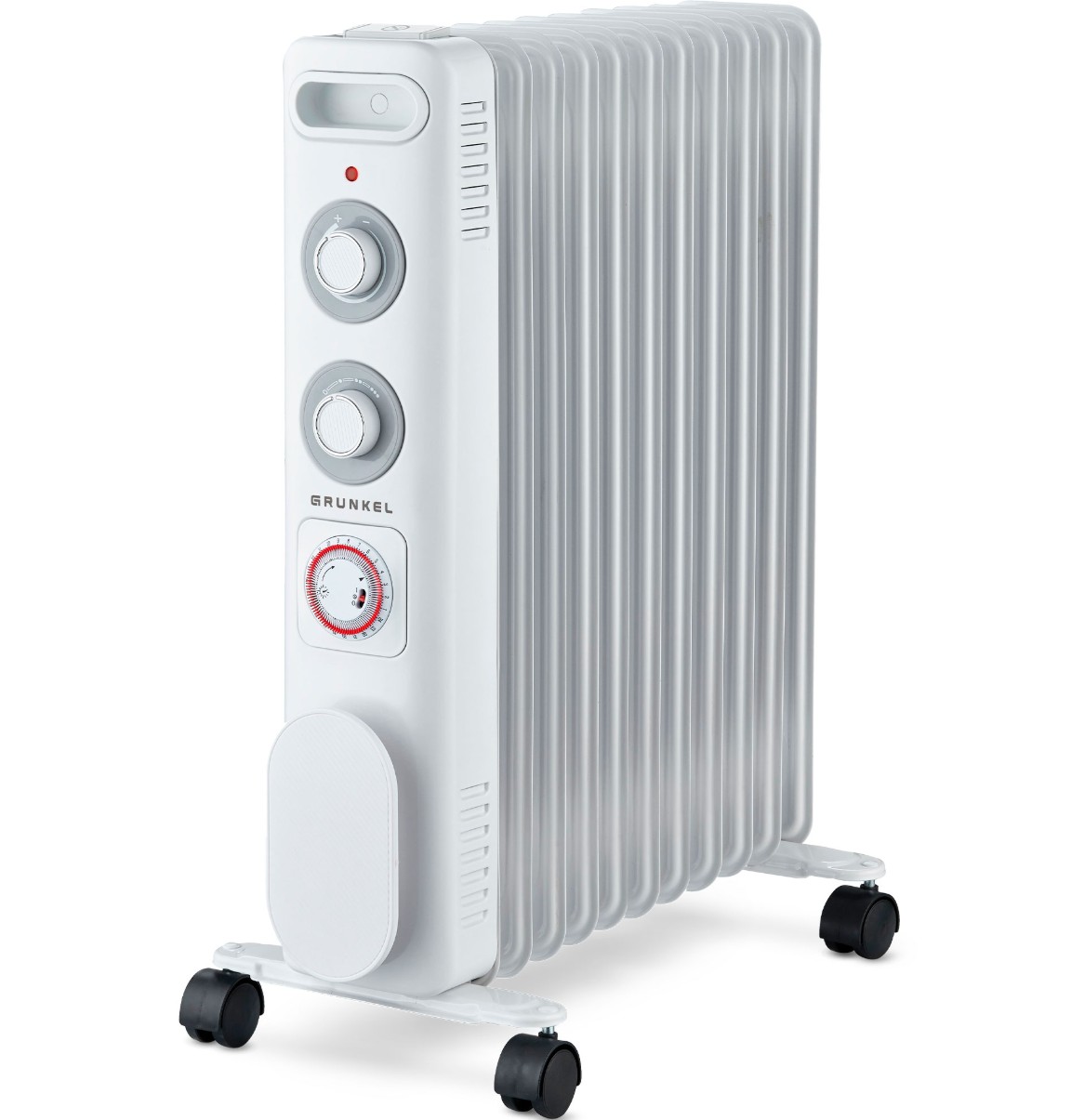 Radiador GRUNKEL RD-2500S- elétrico a óleo, 2500 W, 11 elementos de aquecimento, 3 níveis de potência