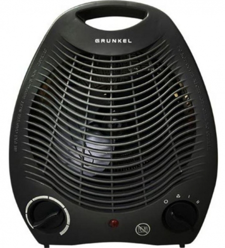 Termoventilador Grunkel 2000 W, vertical, 2 potências, preto – WB-2000