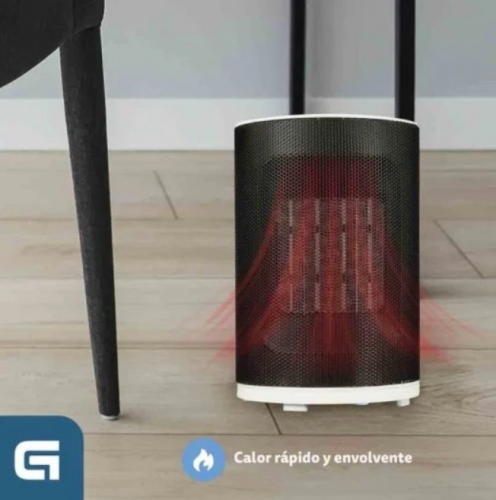 Aquecedor Cerâmico Grunkel CALCE1800 – 1800 W, 2 níveis de potência
