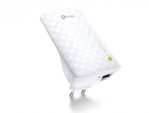 Extensor de Alcance Wi-Fi TP-Link RE200 AC750 – Dual Band 2,4/5 GHz, 750 Mbps, Wi-Fi 5, 1× Ethernet 10/100 Mbps, WPS, Antenas Internas