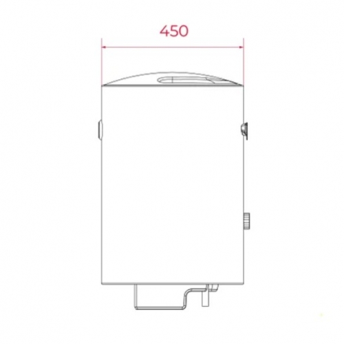 Termoacumulador TEKA EWH 31080 CWH – 80 L, 1500 W, Classe B