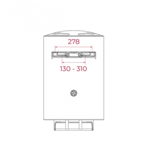 Termoacumulador TEKA EWH 31080 CWH – 80 L, 1500 W, Classe B