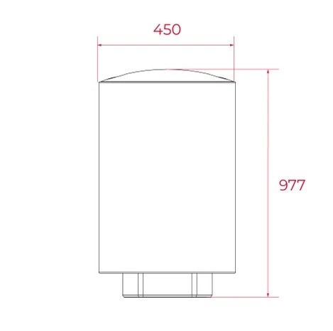 Termoacumulador Elétrico Teka EWH310100CWH – 100 L