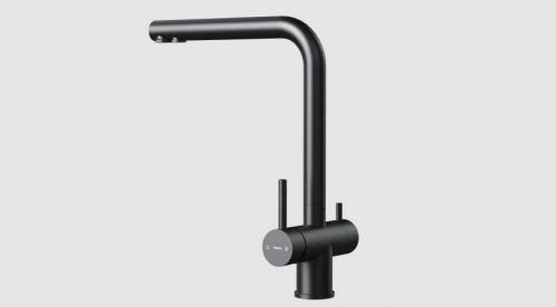Torneira de Cozinha Teka UNI 3330 BK – 3 Vias para Água Filtrada e Não Filtrada