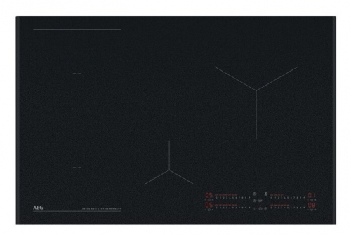 Placa de Indução AEG Série 8000 NII84B30AZ – 80 cm SenseBoil & Fry SaphirMatt