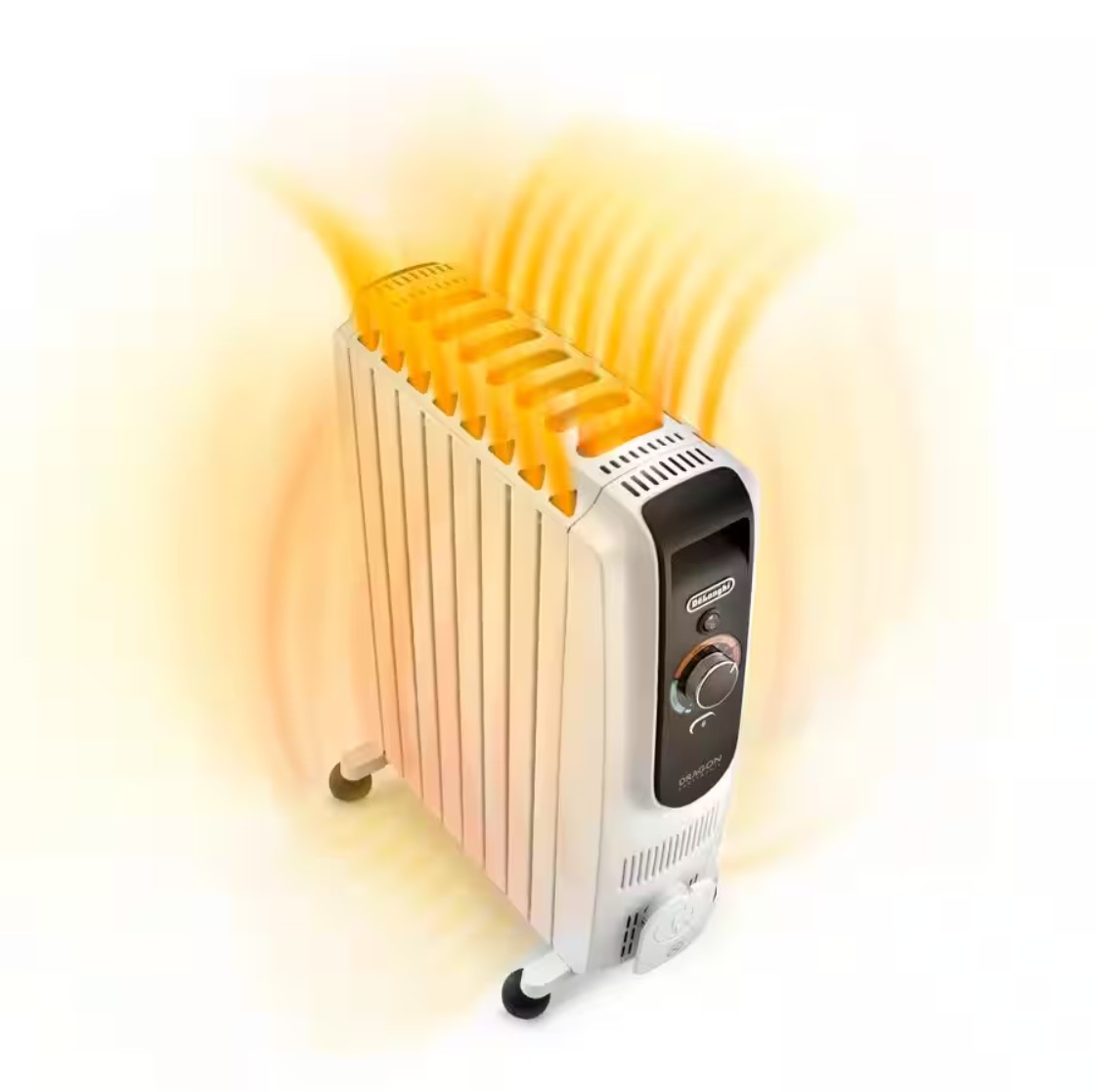 Aquecedor Radiador a Óleo DE'LONGHI TRD50820 – 2000 W, Dragon EasyTronic