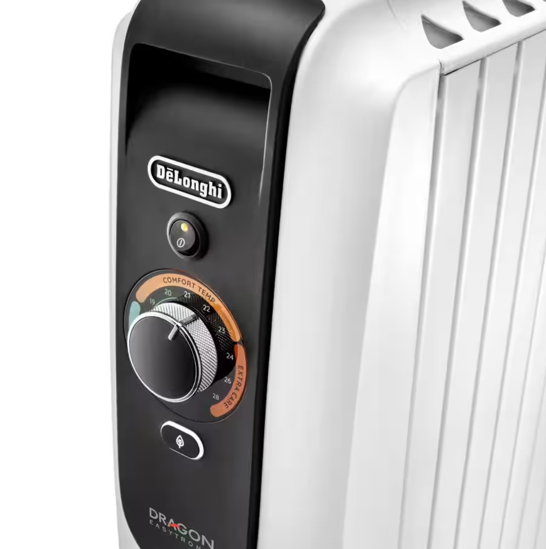 Aquecedor Radiador a Óleo DE'LONGHI TRD50820 – 2000 W, Dragon EasyTronic
