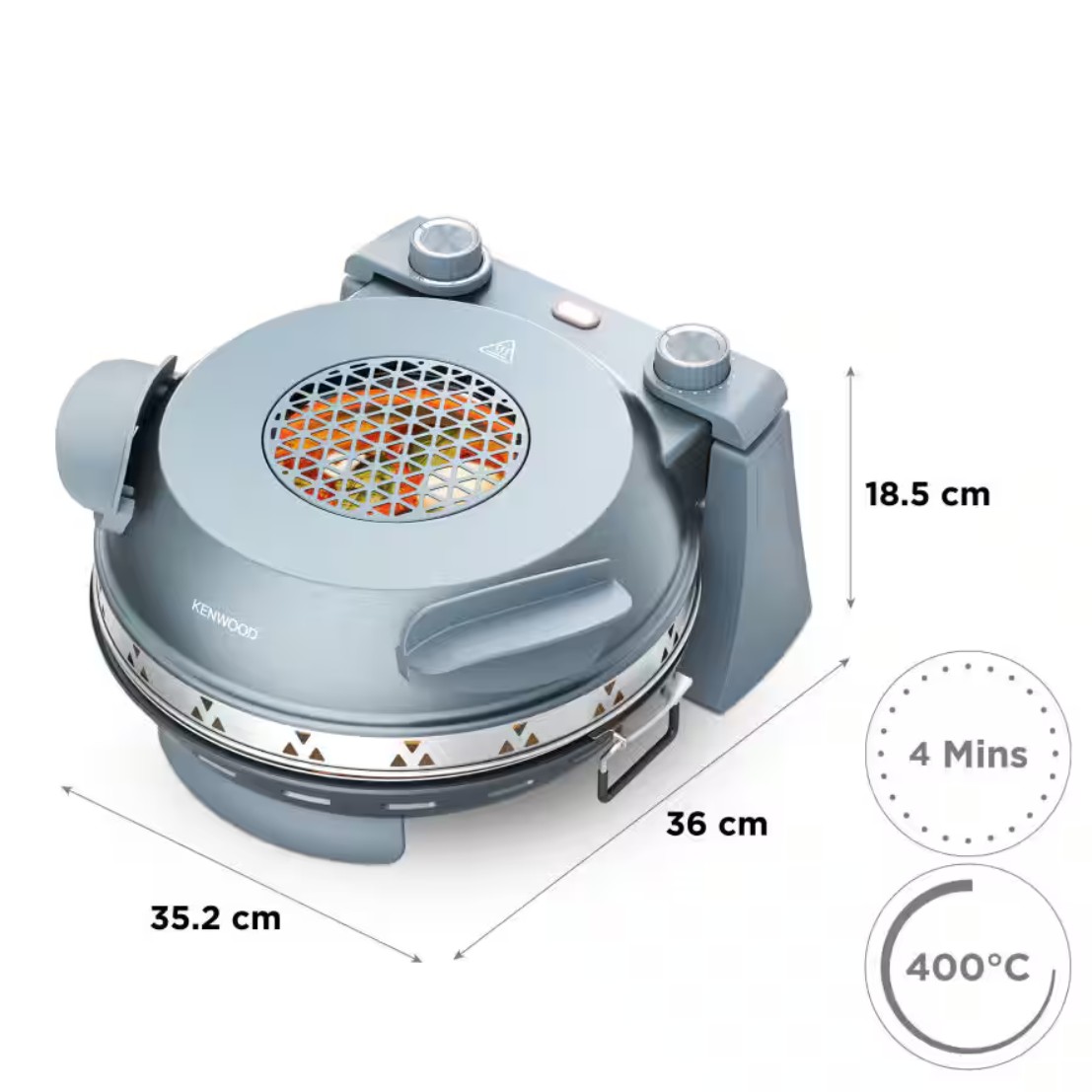 Forno de Pizza Kenwood My Pizzeria KPO10.000GY — 1500 W