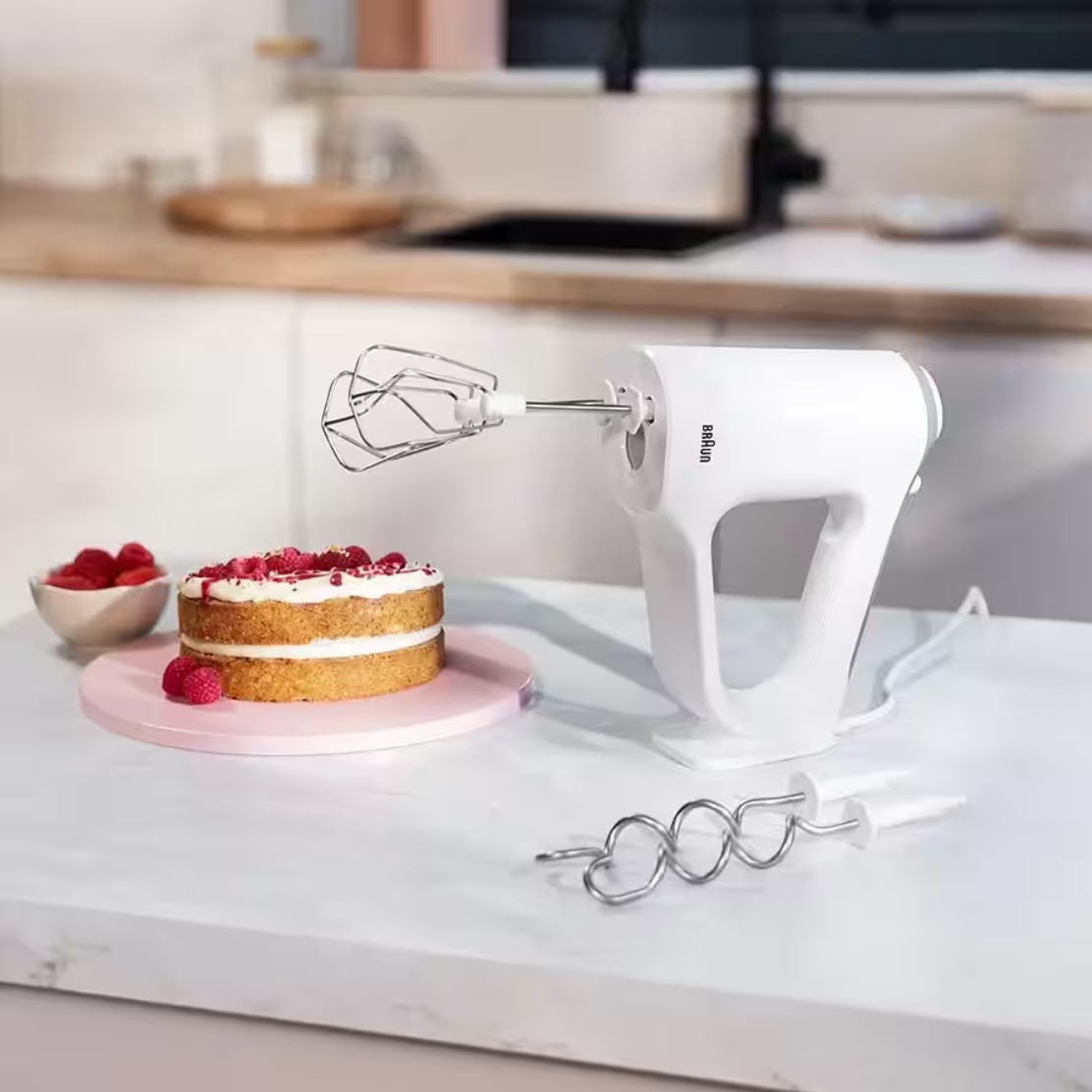Batedeira Braun HM3235WH MultiMix 3 550W com acessórios