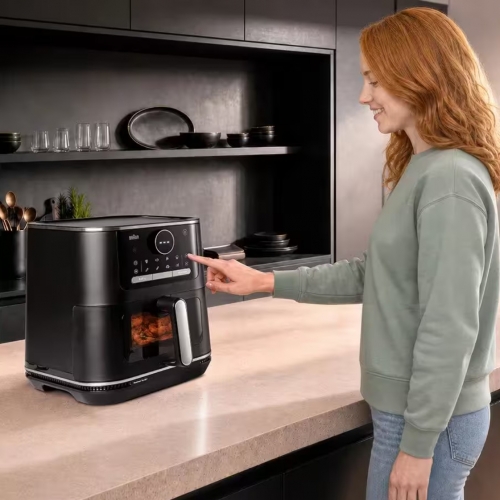 Fritadeira sem Óleo Braun MultiFry 8L 2200W – HF7056IBK
