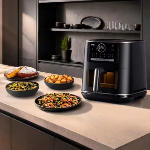 Fritadeira sem Óleo Braun MultiFry 8L 2200W – HF7056IBK