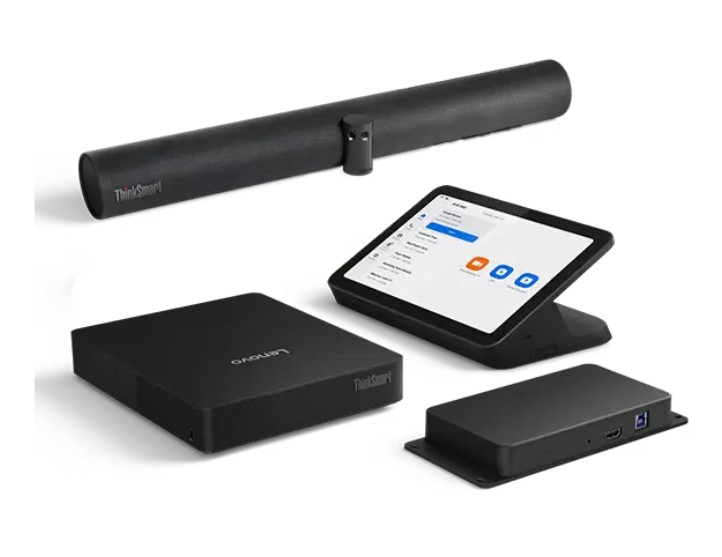 Dispositivo Vídeo Conferencia Lenovo ThinkSmart Core Gen 2 Logi MTR, Intel® Core Ultra 7 vPro ,W11, 32.0GB, 256GB SSD - 12X2S00A08