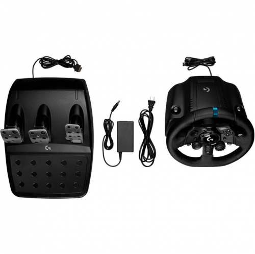 Volante de Corrida + Pedais Logitech G923 TrueForce, PS5/PS4/PC, Preto – 991-000591