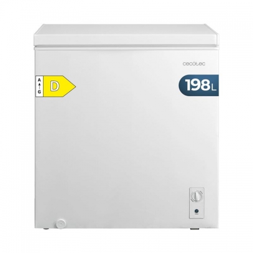 Arca Congeladora Horizontal Cecotec Bolero CoolMarket Chest 198M White D, 198 L, Conversível em Frigorífico, Fast Freezing, Classe D – A01_EU01_110510