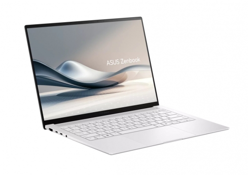 Portátil ASUS Zenbook S 14 UX5406SA – Intel Core Ultra 7 258V, 32GB , 1TB , 14" OLED, Win 11 Home – Scandinavian White - 90NB14F4-M00WW0