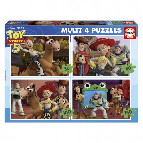 Puzzle Educa Toy Story 5 – 4 em 1 - 20468