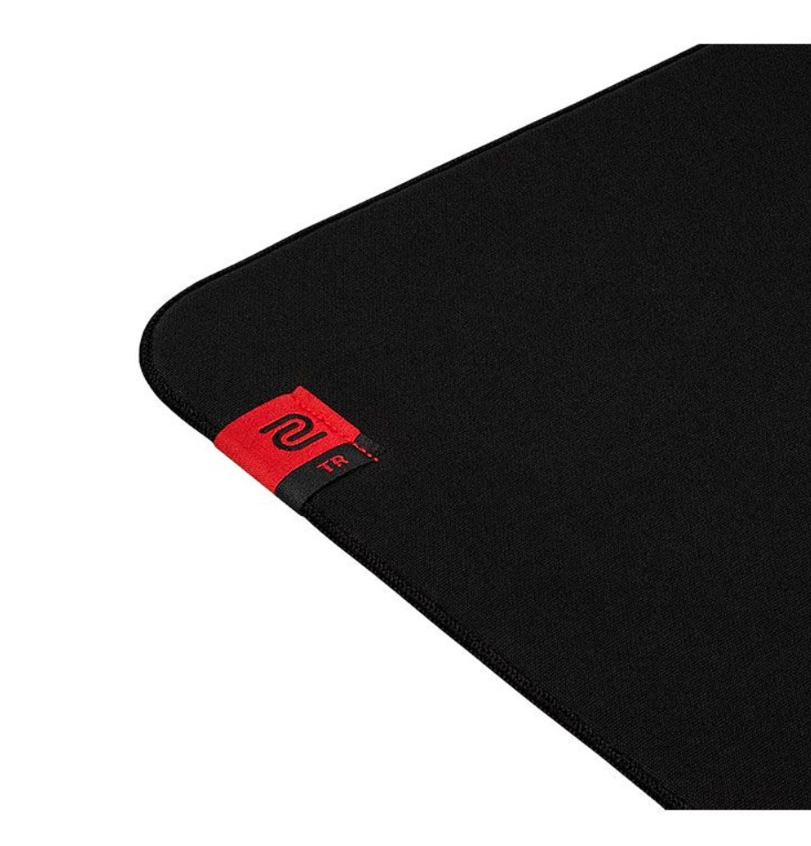 Tapete de rato BenQ ZOWIE G-TR Large para Gaming/eSports, 470 × 390 × 3,5 mm, superfície em tecido com resistência à humidade, base de borracha antiderrapante e bordas cosidas, preto — 9H.N53FQ.A2E.