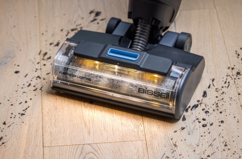 Aspirador BISSELL CrossWave EdgeFind Select 4136N  - Lava e Aspira Multissuperfícies com Fio, Tecnologia ZeroGap e FurFinder LED